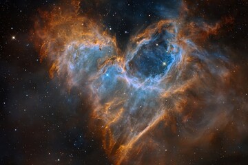 Obraz premium Heart Nebula