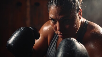 Realistic Workout Moments Featuring Plus-Size Athletes and Older Adults, Inclusive Fitness and Active Lifestyle Photography