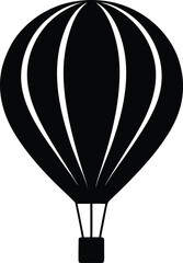 Fototapeta premium Colorful hot air balloons flying in the sky vector illustration