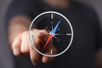 Navigate your business strategy. Find your direction, achieve your goals. Use this image for your...