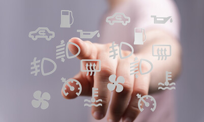 Learn to identify and understand common car dashboard warning lights.  Prevent costly repairs!