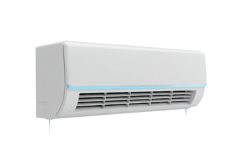 Isolated Modern Air Conditioner with Cold Air Flow