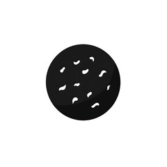 Obraz premium Blackberry Fruit with Glossy Surface and Small Seeds on Transparent Background