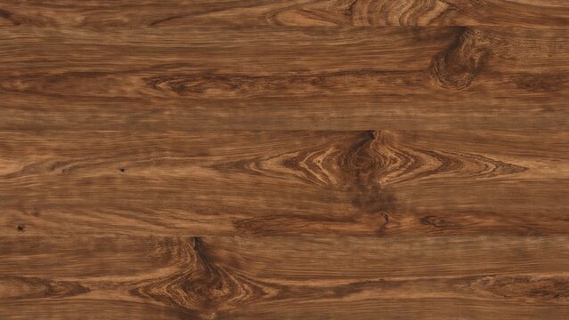 Natural wooden surface with elongated walnut grain pattern