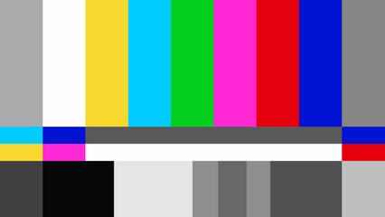 Old TV screen adjustment