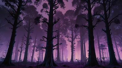 spooky halloween night