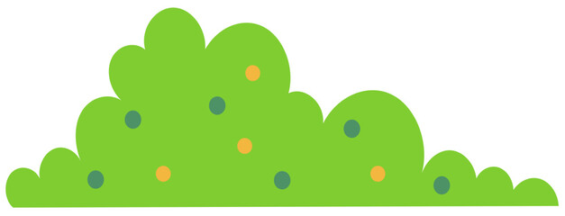 vector illustration of a green grass