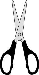 old scissors illustration