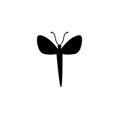 Naklejka premium butterfly logo