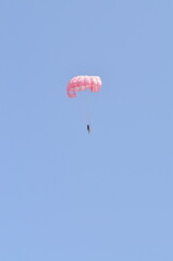 paraglider in the sky