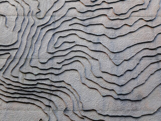 abstract texture with topographic contour. abstract cartography texture