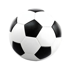Soccer ball isolated on transparent background