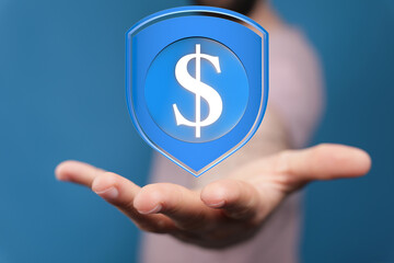 Safeguard your investments!  This image symbolizes financial security and protection.