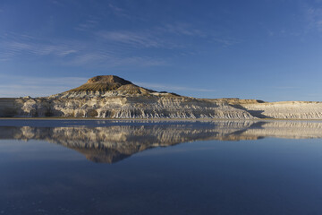 The beautiful landscape of Tuzbair, Mangystau