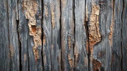 Weathered wooden planks