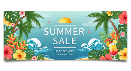 Fototapeta premium summer holiday background