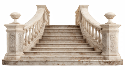 staircase in the old building