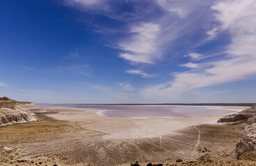 The beautiful landscape of Tuzbair, Mangystau