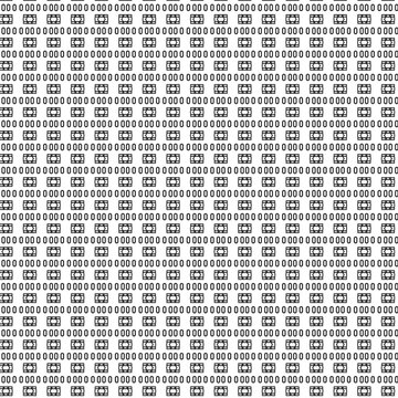 Tech-inspired seamless binary pattern with circuit board and digital chip elements. Ideal for backgrounds or digital-themed design projects.
