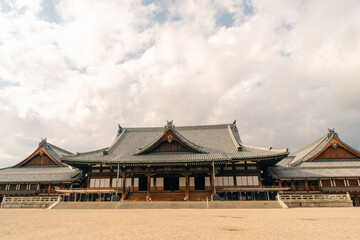 Fototapeta premium City Of Tenri, Nara, Japan - 2 may 2025 Tenrikyo Church Headquarters