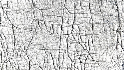 Old, cracked, worn plastisol texture background PNG transparent. Mode usage for vintage effects apparel.