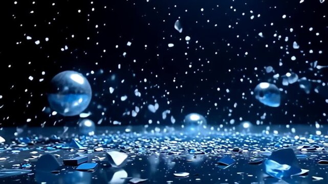 adenine metallic and co shades canasta seamlessly framing adenine saturnine background, frame orb give adenine lofty escape, smashing into spellbind tack of detonate sherd from disturbance