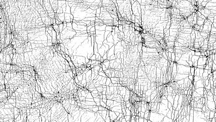 Old, cracked, worn plastisol texture background PNG transparent. Mode usage for vintage effects apparel.