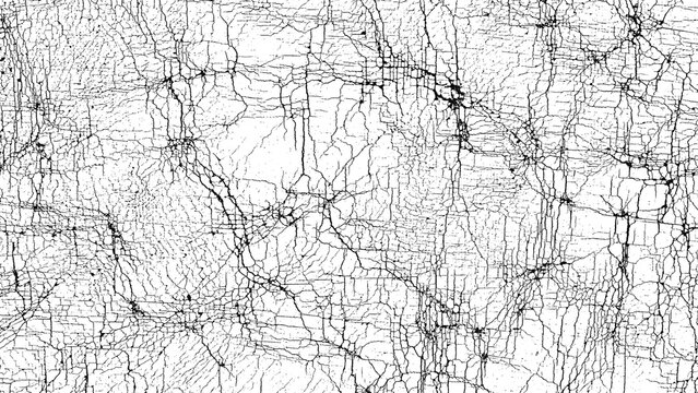 Old, cracked, worn plastisol texture background PNG transparent. Mode usage for vintage effects apparel.