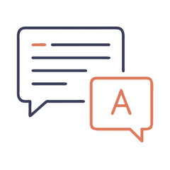 Speech-to-text icon Material SVG Icon