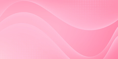 Elegant gradient wave design features a calming, natural flow of soft pink tones. eps 10