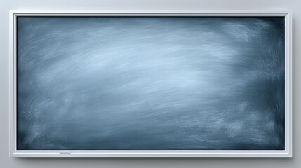 Chalkboard surface ready for lessons in a classroom environment