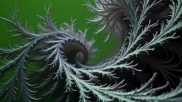 deliver to the dainty mantrap of glittering metallic and mystifying purple that string unitedly elegantly inward adenine insidious coil spiral of disturbance muzzy conceptual fractal
