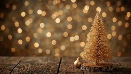 Seasonal background illuminated by soft light orbs