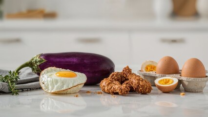 Bird egg from chicken