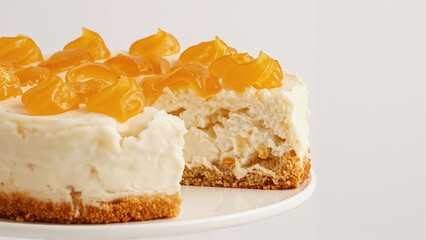 Royal birthday celebration highlighted by a traditional cream-filled puff pastry topped with vibrant orange icing