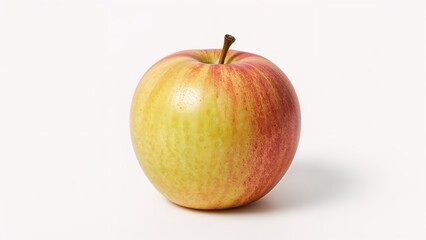 White background featuring a unique apple type from Indonesia