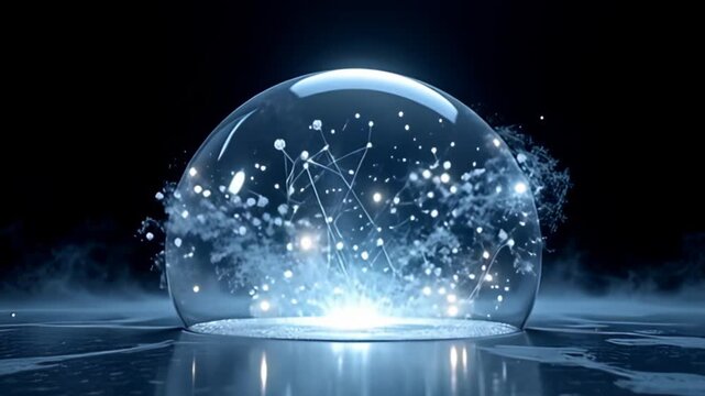 adenine stark, minimalistic background reveal adenine brilliant clear bean twine inward disturbance muzzy conceptual reflection, quiver gently with radiant blurs that terpsichore