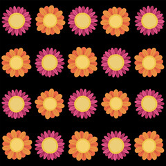 Florar Vektor. Abstract Floral Background Design with Artistic Botanical Elements