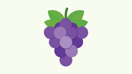 grape fruit grapes food vine leaf vector wine