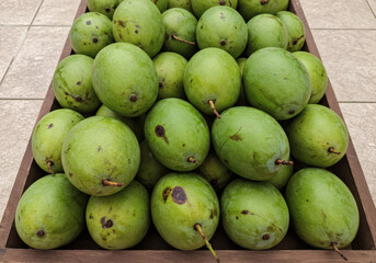 Close-up of mangoes, mango fruit, tropical fruit