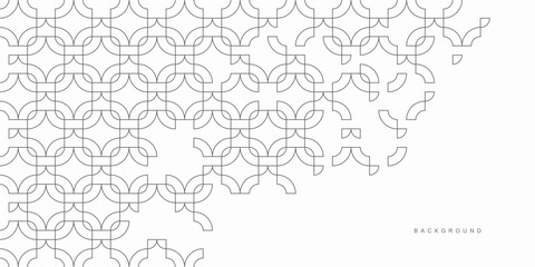 Abstract geometric technological background. Vector creative design.