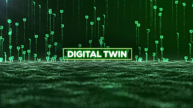 Matrix Binary Code and Digital Twin Word
