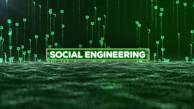 Matrix Binary Code and Social Engineering Word
