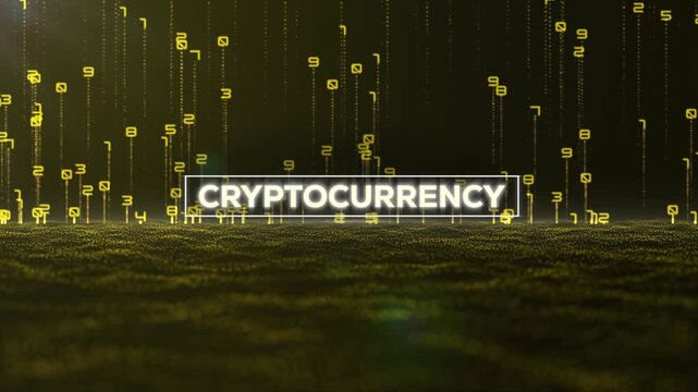 Matrix Binary Code and Cryptocurrency Word