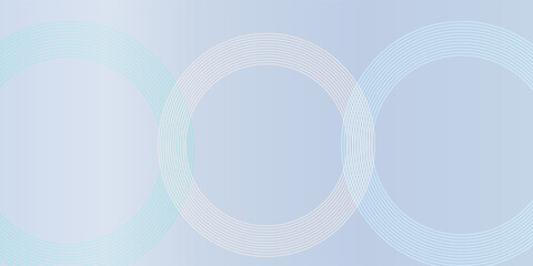 Abstract blue modern background with circle line elements. moderan art type3