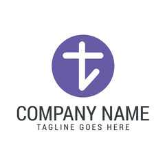 Obraz premium Creative Letter T Vector Logo Design Monogram. 標誌設計, ロゴデザイン, Diseño de logotipo