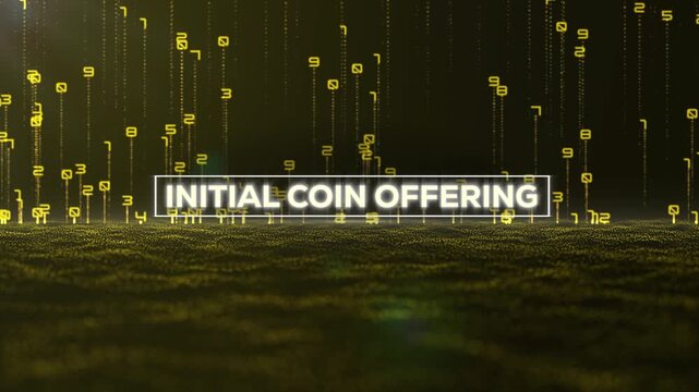 Matrix Binary Code and Initial Coin Offering Word