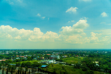 Fototapeta premium panorama of the city
