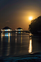 Fototapeta premium sunset over the sea