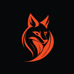 Minimalist Fox or Fox Head 